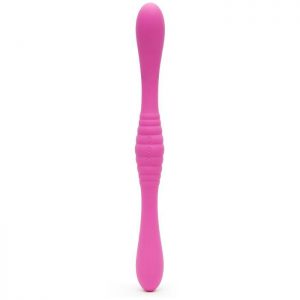 Shi/Shi Rechargeable Double-Ended Silicone Dildo Vibrator