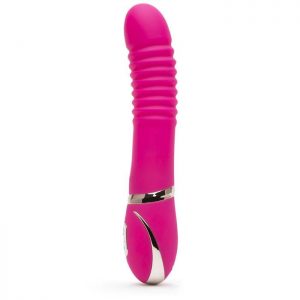 Vibe Couture Pleats Ribbed Rechargeable 7 Function G-Spot Vibrator