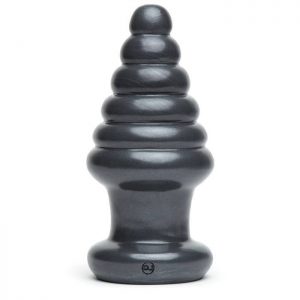 Doc Johnson American Bombshell Extra Large Ribbed Butt Plug 8.5 Inch