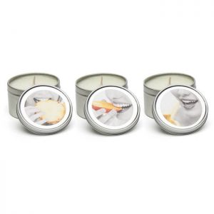 Earthly Body Tropical Trio Massage Candle Set (3 x 57g)