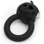 Halloween Party Pumpkin Vibrating Cock Ring - Unbranded