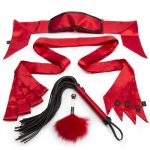 Lovehoney Luxury Red Bondage Kit (7 Piece) - Lovehoney