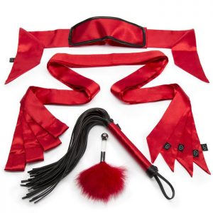 Lovehoney Luxury Red Bondage Kit (7 Piece)