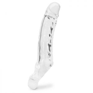 Lovehoney Mega Mighty 3 Extra Inches Clear Penis Extender with Ball Loop