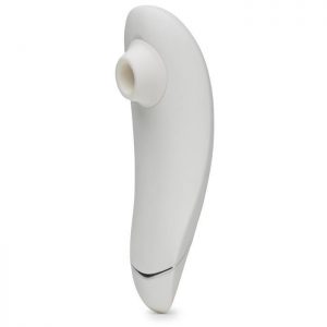 Womanizer Premium Rechargeable Smart Silence Clitoral Stimulator White