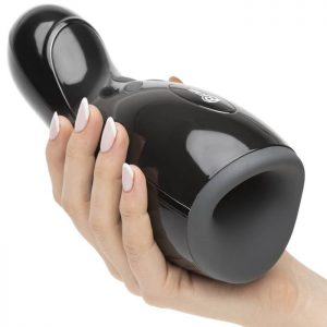 Rebel Rechargeable Warming Male Masturbator with Thrusting Function