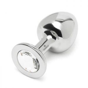 Rosebuds Stainless Steel Jewelled Butt Plug 2 Inch