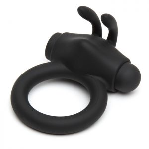 10 Function Rechargeable Vibrating Rabbit Cock Ring