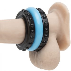 Control Soft Stretch Performance Twin Cock Ring