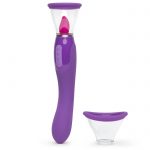 Fantasy for Her Vibrating Pussy Pump and Tongue Vibrator Kit - Pipedream