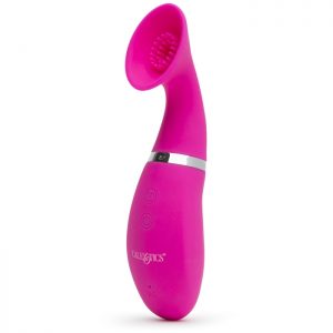 Rechargeable Vibrating Silicone Clitoral Pump