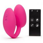 Wonderlove Remote Control Vibrating Egg with Clitoral Stimulator - Unbranded