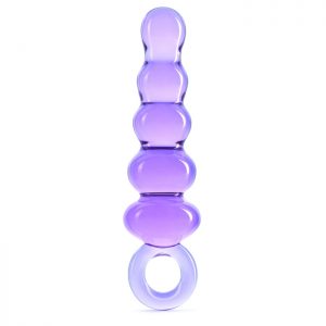 Lovehoney Beaded Sensual Glass Dildo 5 Inch