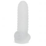 Perfect Fit Fat Boy Checker Textured 5.5 Inch Penis Sleeve with Ball Loop - Perfect Fit
