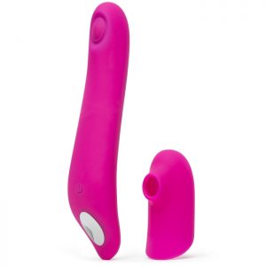 Rechargeable G-Spot Vibrator with Sleeve
