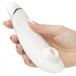 Womanizer Premium Smart Silence Clitoral Stimulator White