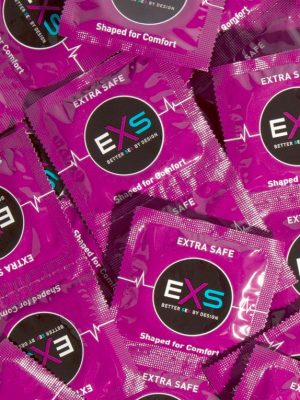 EXS Extra Safe Latex Condoms (144 Pack)
