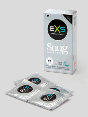 EXS Snug Fit Latex Condoms (12 Pack)