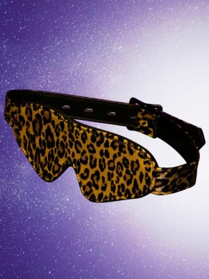 Bondage Boutique Leopard Print Blindfold
