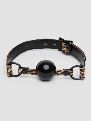 Bondage Boutique Leopard Print Ball Gag