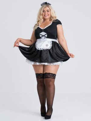 Lovehoney Fantasy Plus Size French Maid Luxe Costume