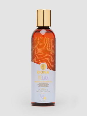 DONA Relax Lavender and Tahitian Vanilla Massage Oil 120ml