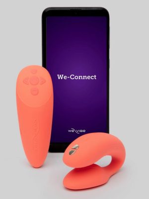We-Vibe Chorus Orange App and Remote Controlled Rechargeable Couple’s Vibrator
