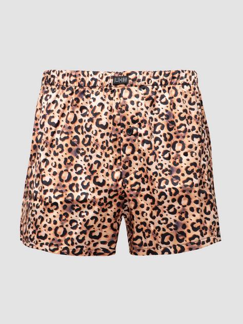 LHM Wild Paradise Leopard Print Boxer Shorts