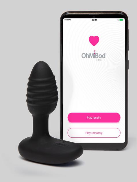 OhMiBod Lumen App Controlled Butt Plug Powered by Kiiroo