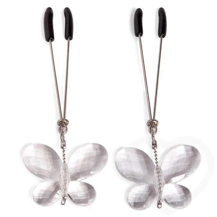 Bad Kitty Butterfly Nipple Clamps - Bad Kitty