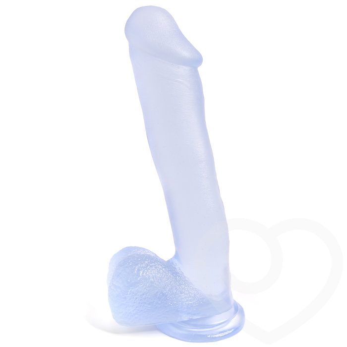 Basix Realistic Large Dildo with Suction Cup 10 inch - Basix