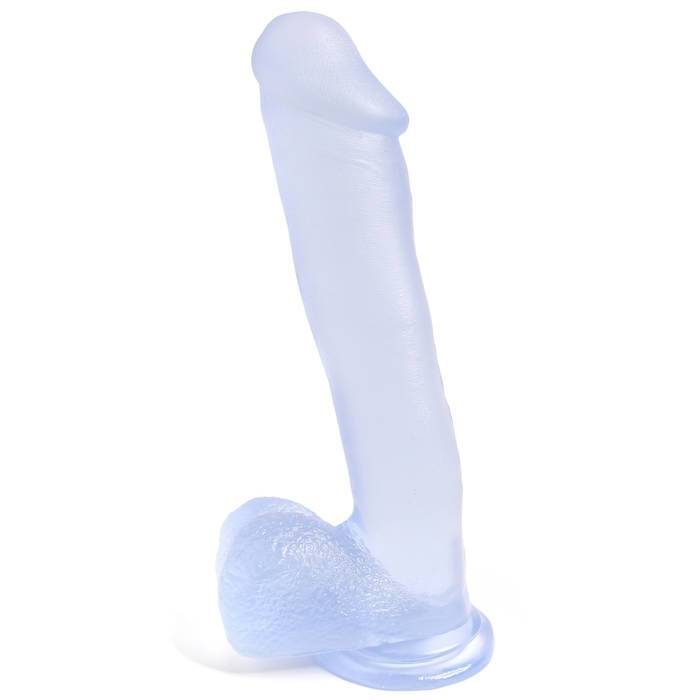 Basix Realistic Large Suction Cup Dildo 10 inch - Basix