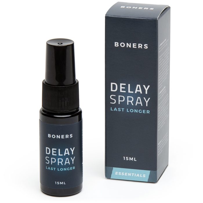 Boners Last Longer Delay Spray 15ml - BONERS