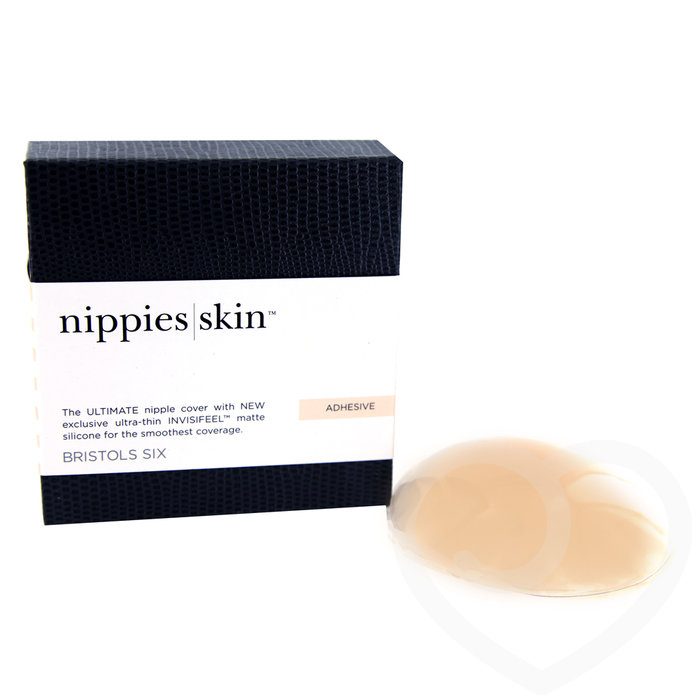 Bristols Six Nippies Nude Nipple Pasties - Unbranded