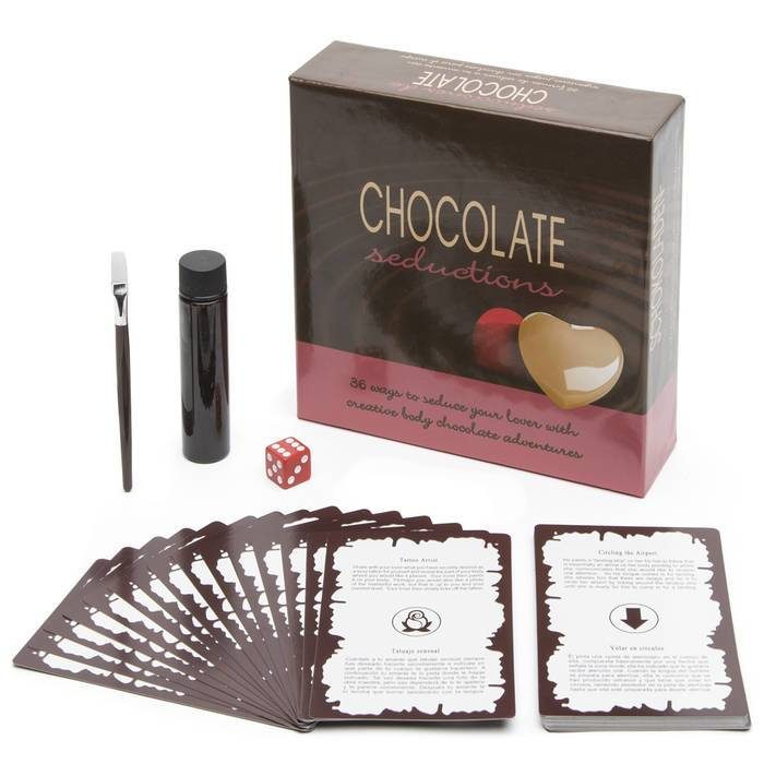 Chocolate Seduction Lovers Body Paint Game - Unbranded