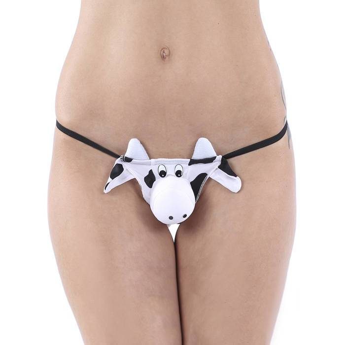 Classified Mrs Moo Novelty Cow G-String - Classified
