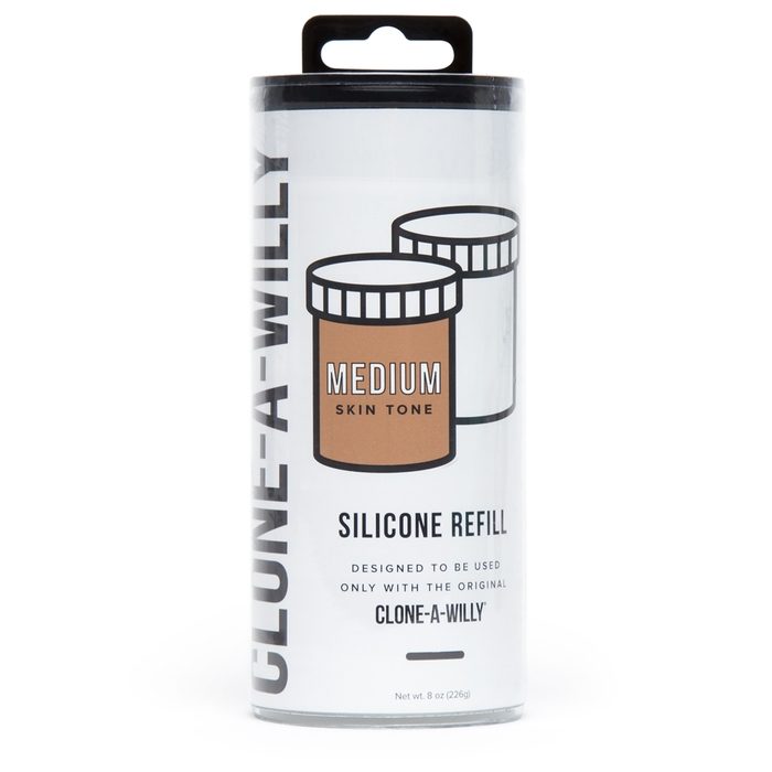 Clone-A-Willy Medium Skin Tone Silicone Refill - Clone A Willy