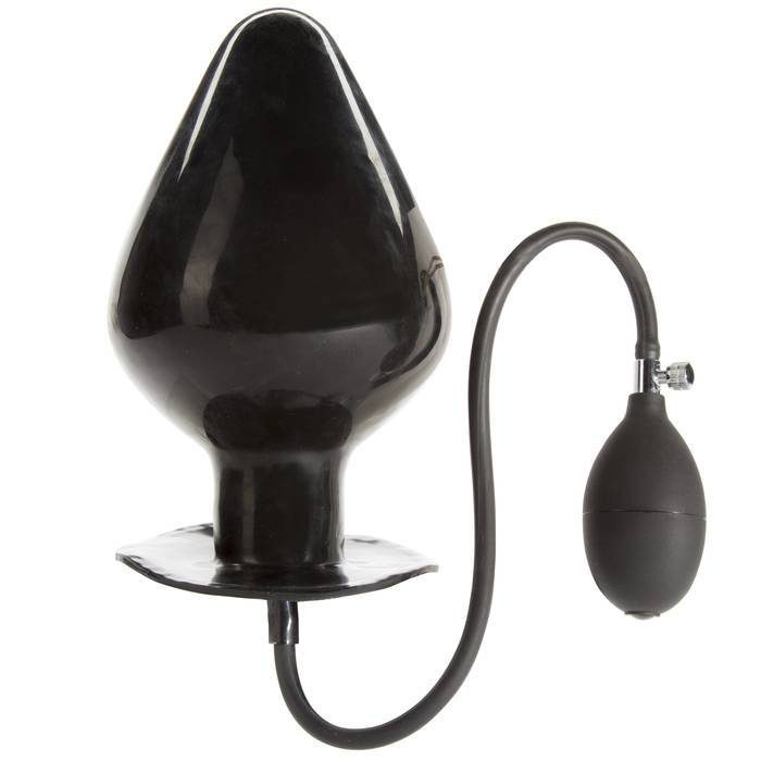 Cock Locker Ace of Spades Extra Large Inflatable Butt Plug 8 Inch - Cock Locker