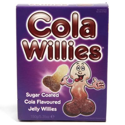 Cola Flavoured Jelly Willies 150g - Rude Food