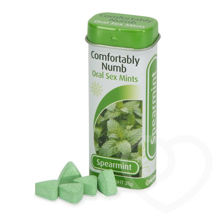 Comfortably Numb Spearmint Oral Sex Mints 25g - Pipedream