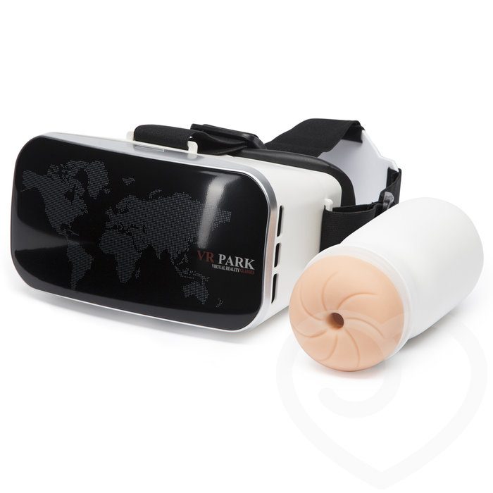 Cyber Pro Vibrating Male Masturbator and VR Headset - Unbranded