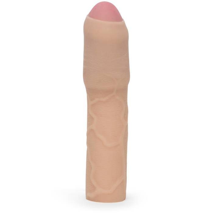 CyberSkin 3 Extra Inches Uncut Thick Penis Extender Sleeve - Cyberskin