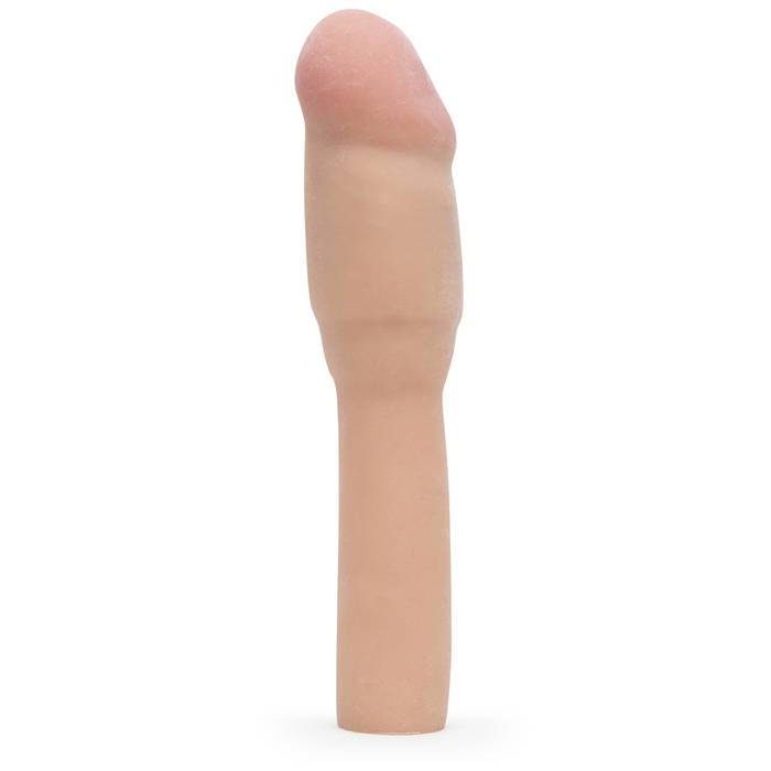 CyberSkin 4 Extra Inches Girthy Vibrating Penis Extender - Cyberskin