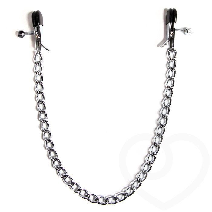 DOMINIX Deluxe Adjustable Nipple Clamps with Chain - DOMINIX