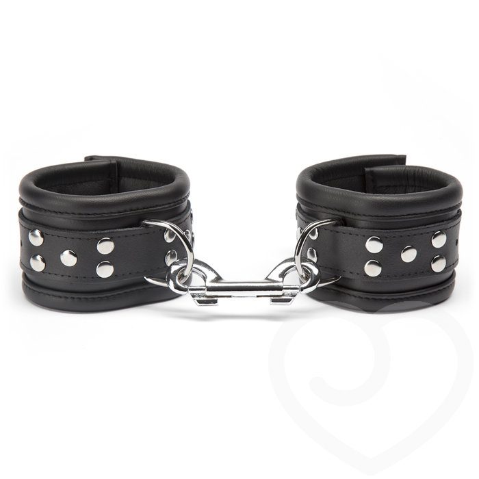 DOMINIX Deluxe Heavy Leather Ankle Cuffs - DOMINIX