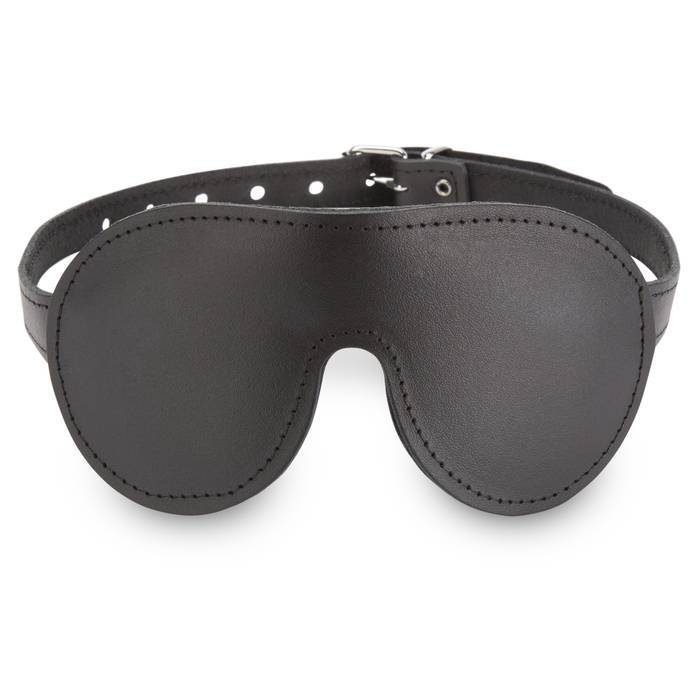 DOMINIX Deluxe Padded Leather Blindfold - DOMINIX