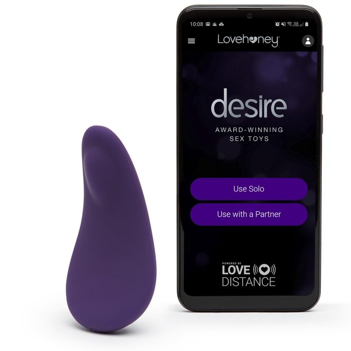 Desire Luxury App-Controlled Rechargeable Knicker Vibrator - Lovehoney Desire