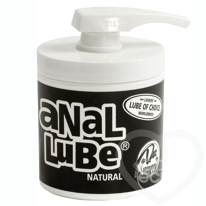 Doc Johnson Natural Anal Lubricant Tub 127ml - Doc Johnson