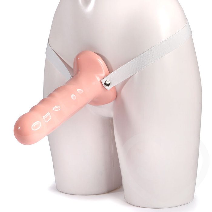 Doc Johnson Strappy Hollow Penis Extension 9 Inch - Doc Johnson