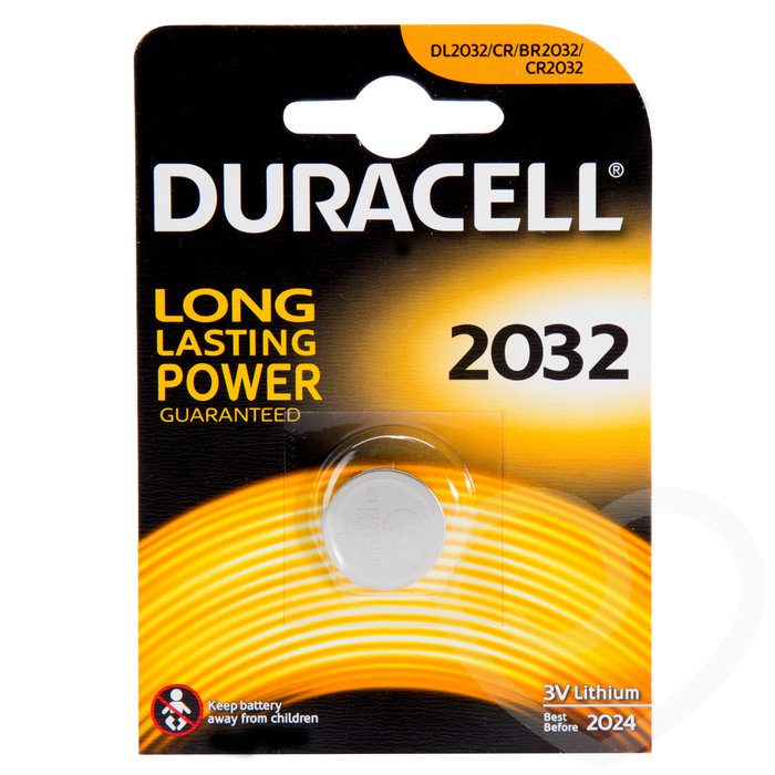 Duracell CR2032 Battery Single - Duracell